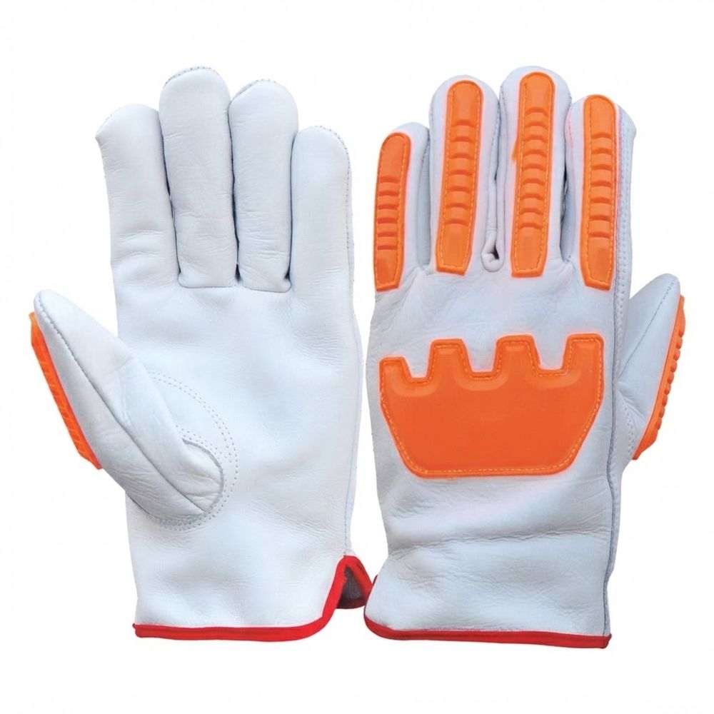 Mechanic Impact Gloves AIMON-310 – Aimon Leather Zafarwal Narowal Pakistan