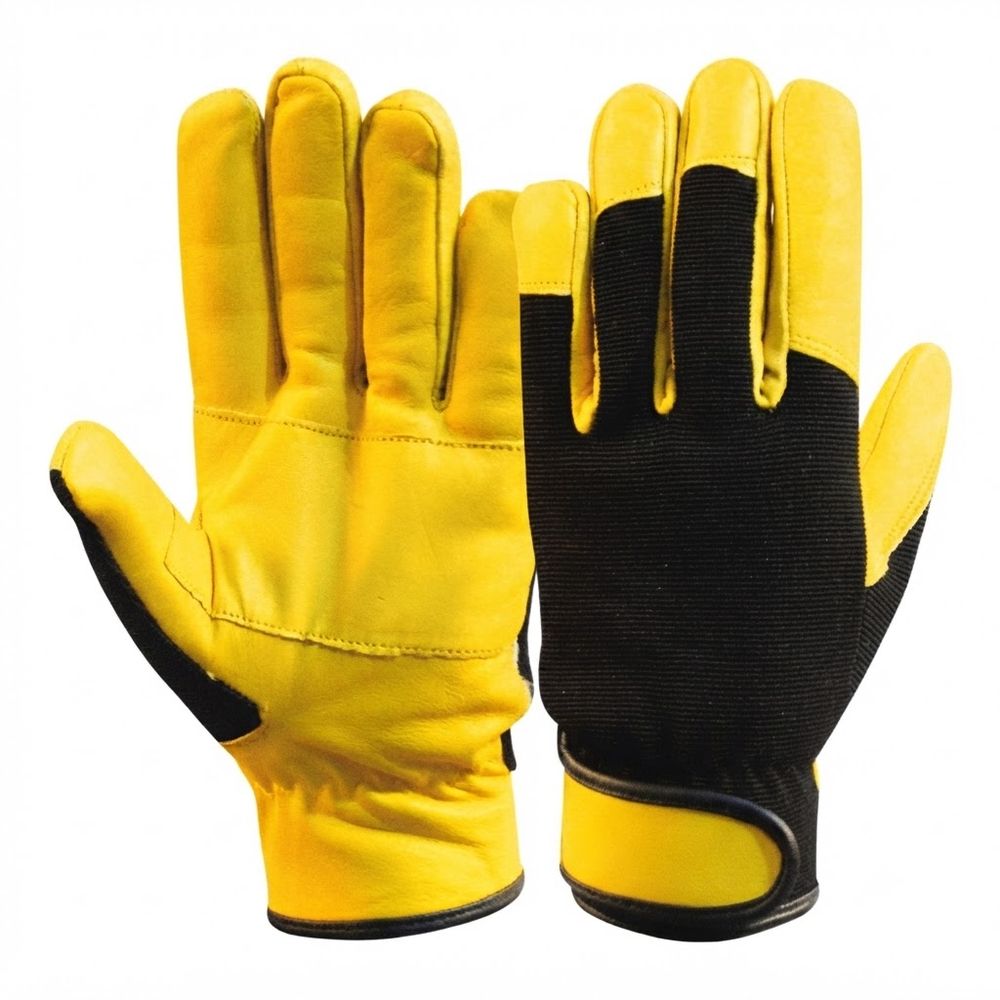 Mechanic Gloves AIMON-218 – Aimon Leather Zafarwal Narowal Pakistan