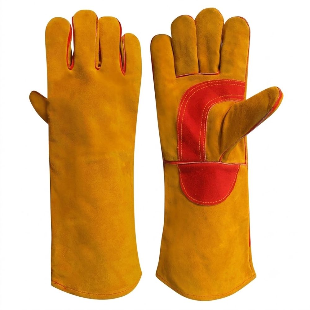 Welding Gloves AIMON-416 – Aimon Leather Zafarwal Narowal Pakistan