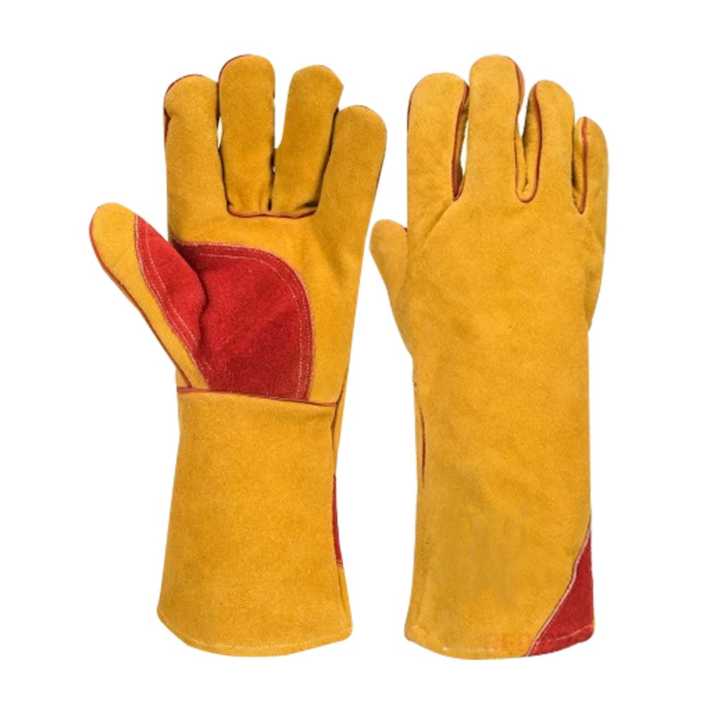 Welding Gloves AIMON-434 – Aimon Leather Zafarwal Narowal Pakistan