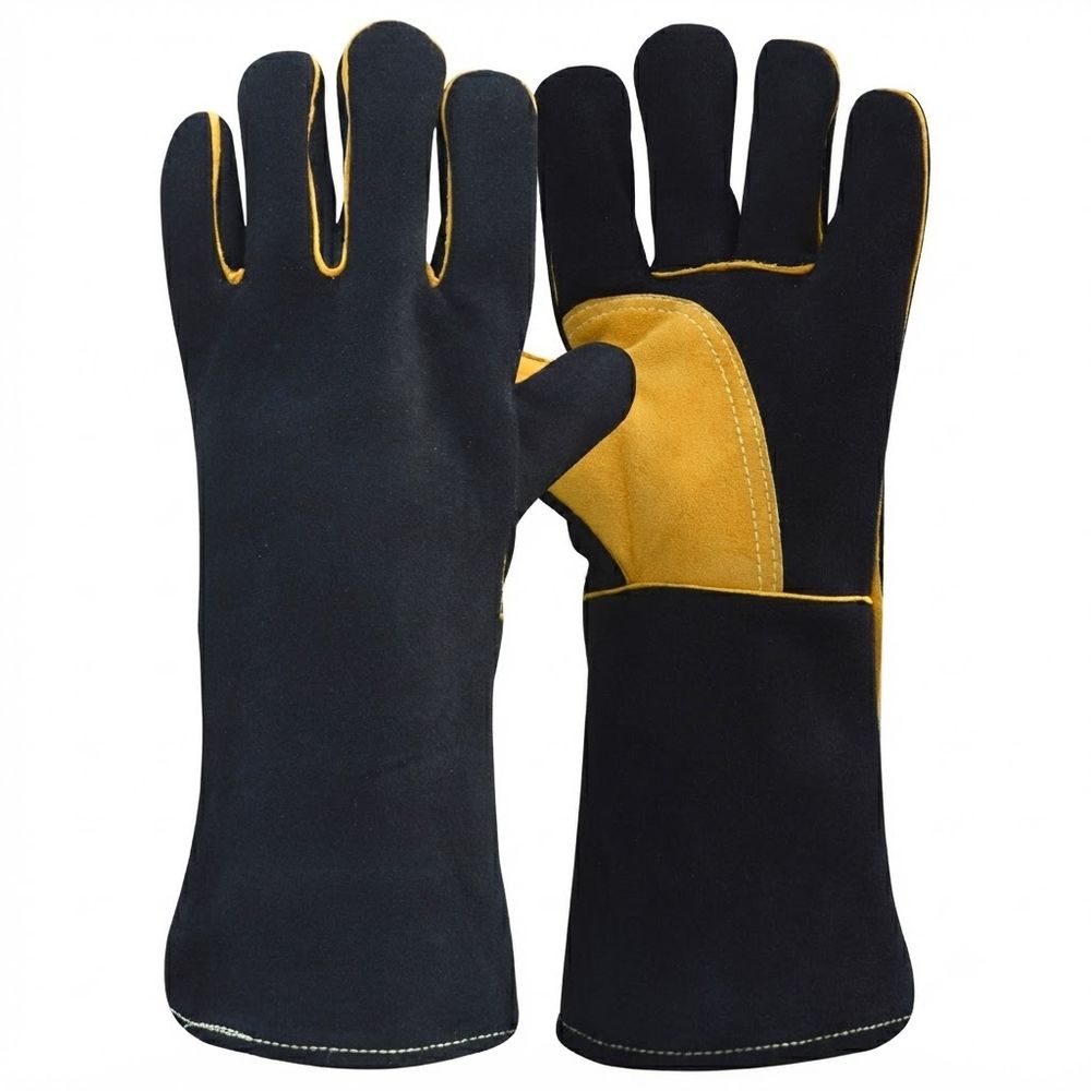 Welding Gloves AIMON-438 – Aimon Leather Zafarwal Narowal Pakistan