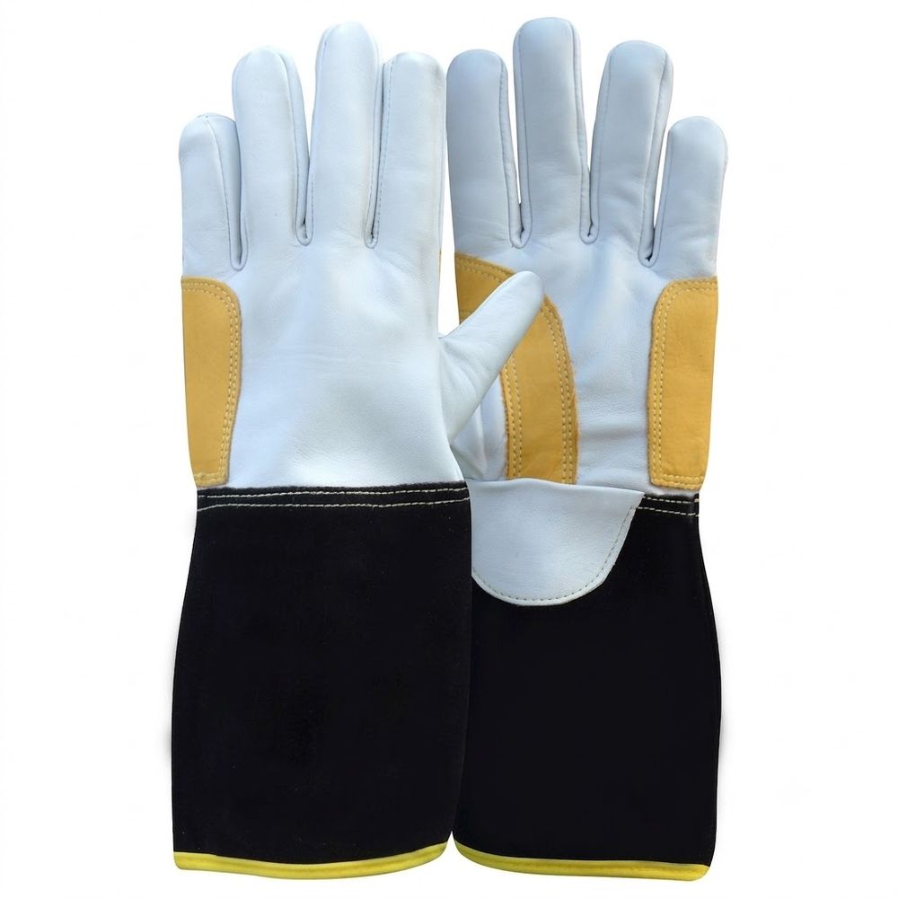 Welding Gloves AIMON-443 – Aimon Leather Zafarwal Narowal Pakistan